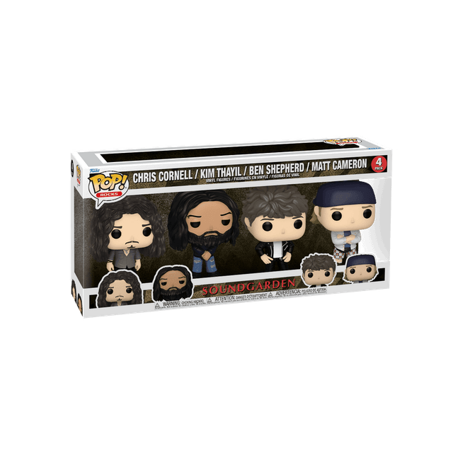 chris cornell kim thayil ben shepherd matt cameron soundgarden 4 pack