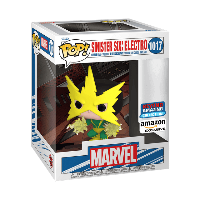 sinister six electro amazon exclusive white background beyond amazing 1017