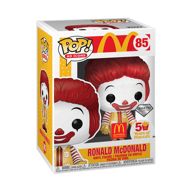 ronald mcdonald m australia diamond 85