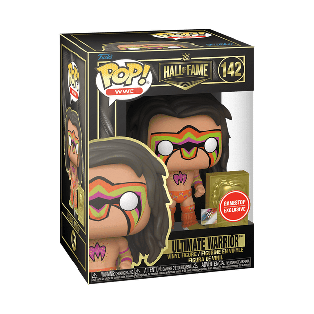 ultimate warrior gamestop exclusive wwe 142