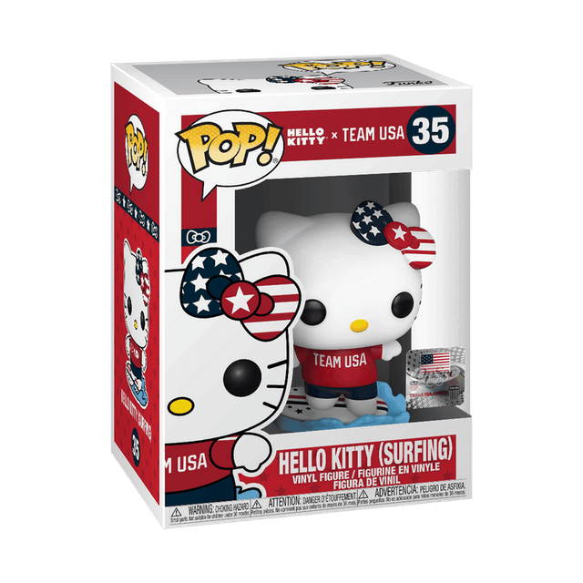 hello kitty surfing holographic 35