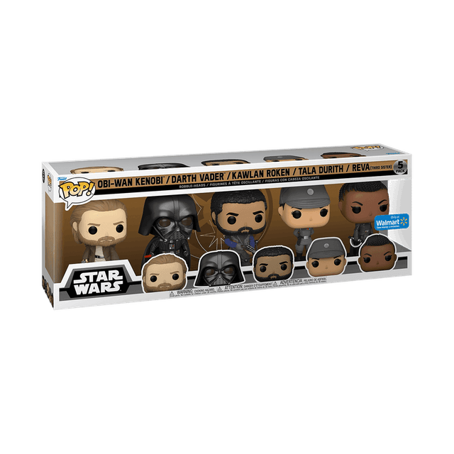 obi wan kenobi darth vader kawlan rowken tala durith reva third sister only at walmart 5 pack