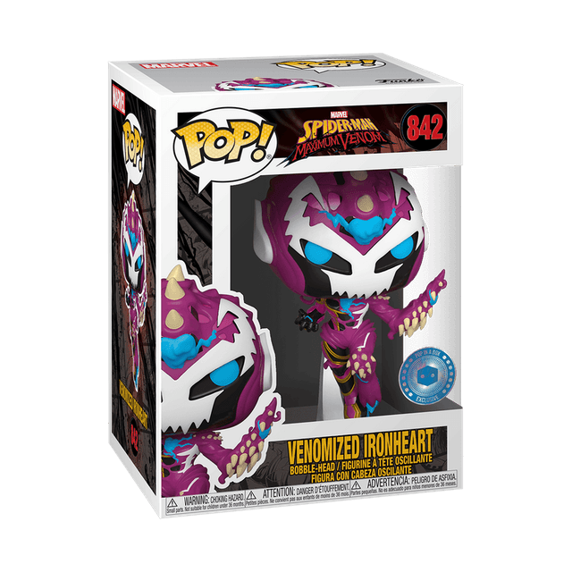 venomized ironheart pop in a box 842