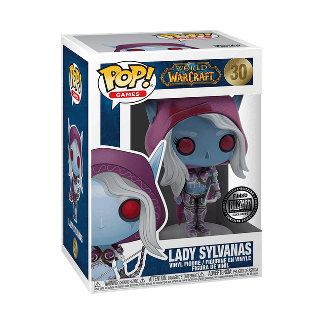 lady sylvanas metallic blizzard holo 30