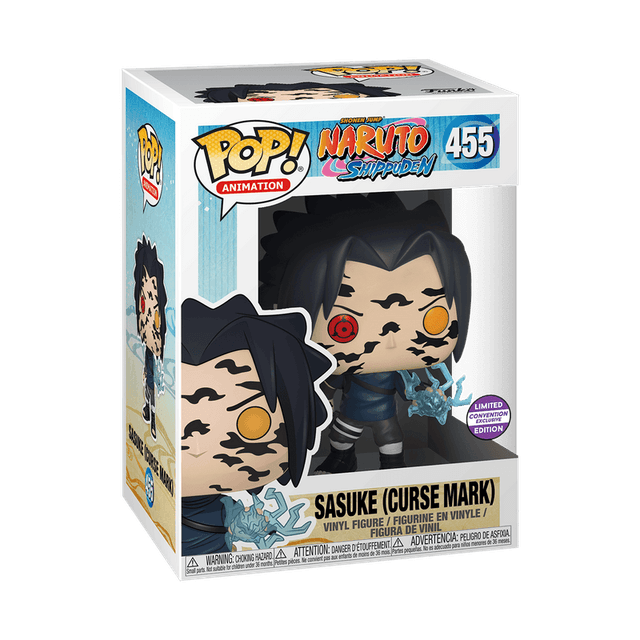 sasuke curse mark convention exclusive purple 455