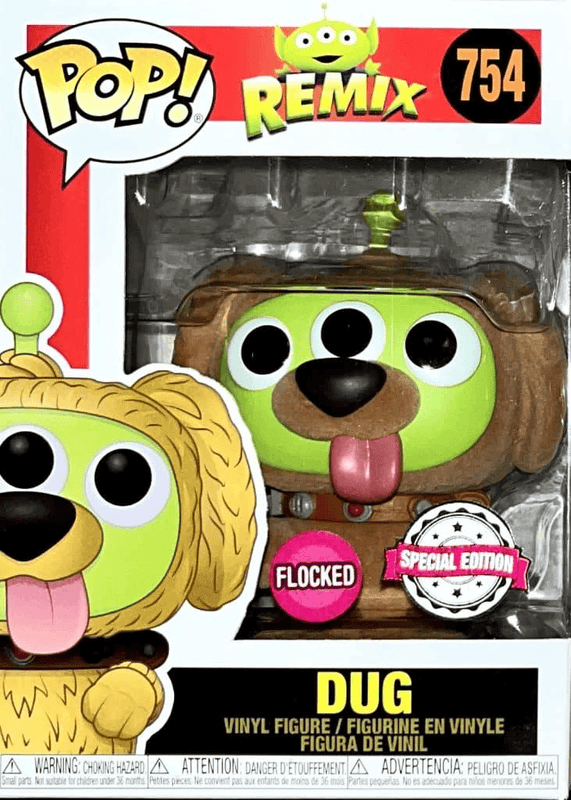 dug special edition flocked pink background 754