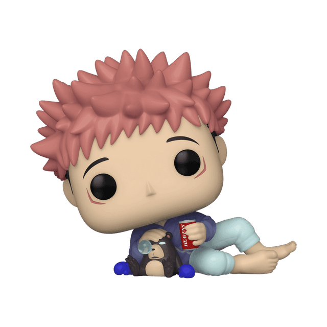yuji itadori with tsukamoto doll fye exclusive black background 1117