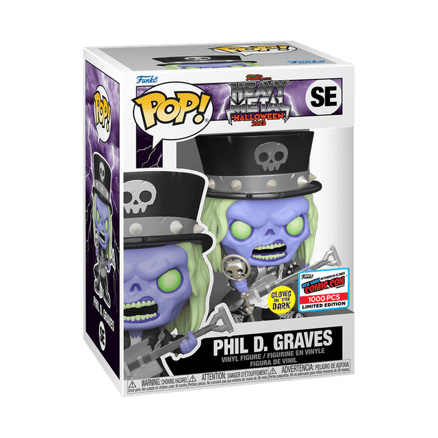 phil d graves metallic new york comic con glows in the dark