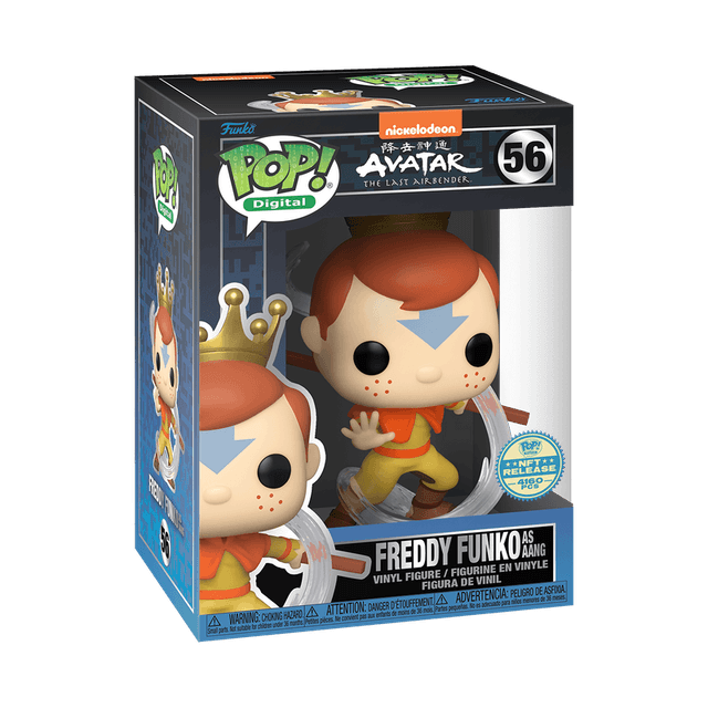 freddy as aang nft release 56