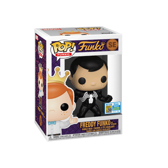 Freddy Funko as Venom #SE Funko Pop from Freddy Funko