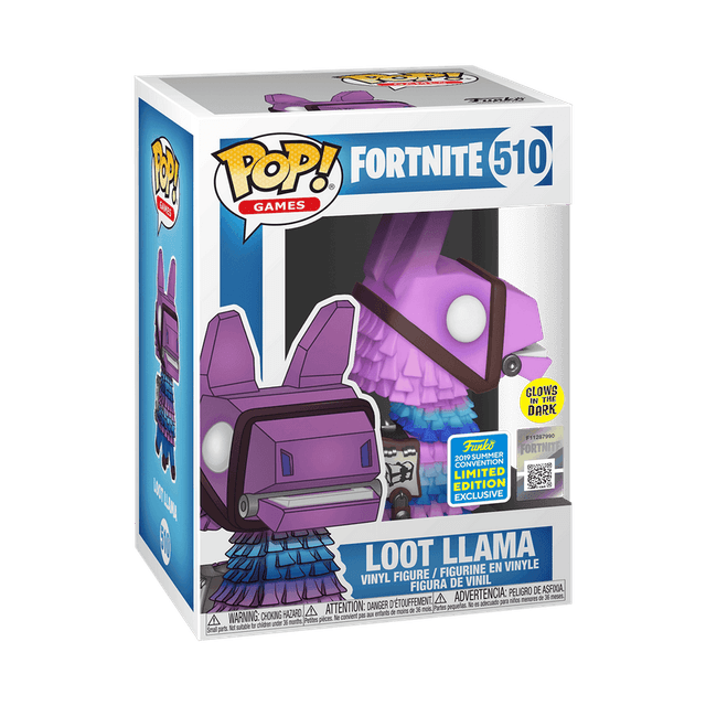 loot llama summer convention glows in the dark fortnite 510