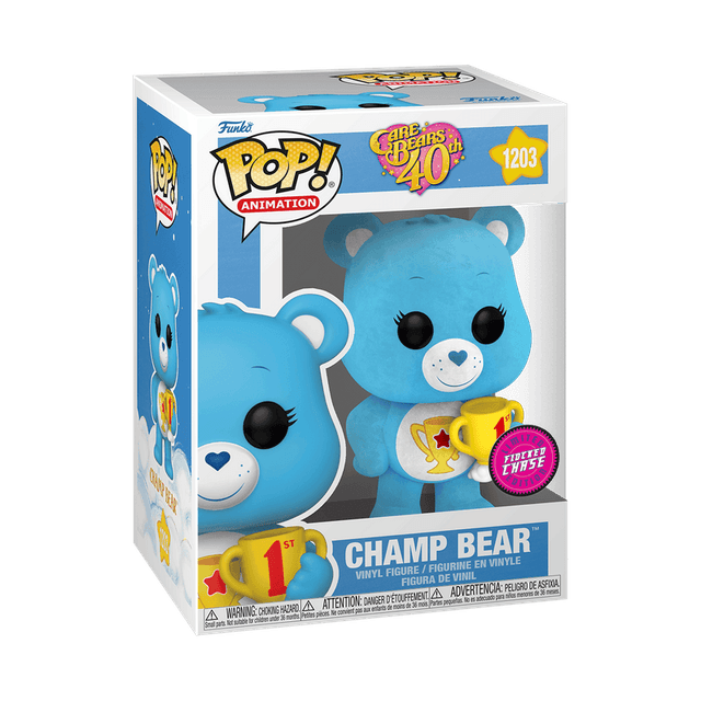 champ bear chase flocked 1203