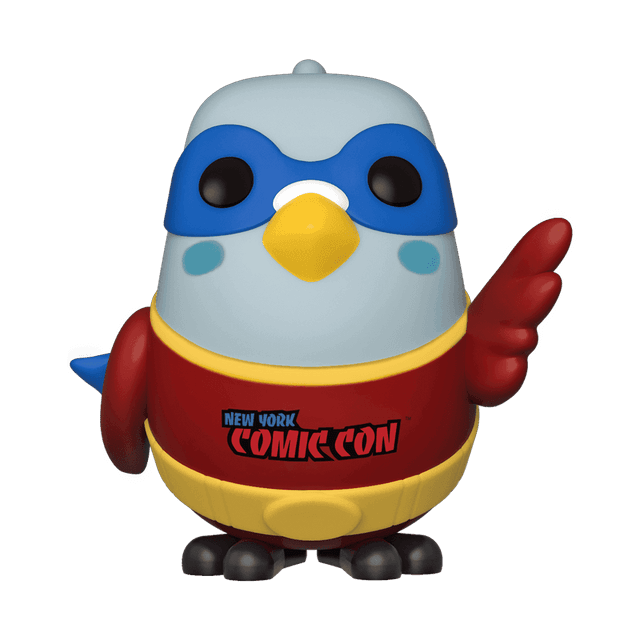 paulie pigeon red new york comic con 23