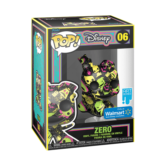 zero blacklight only at walmart art series 06