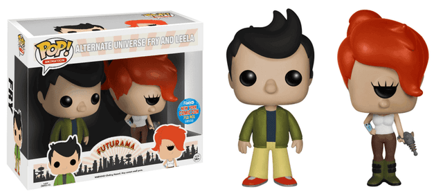 alternate universe fry and leela new york comic con