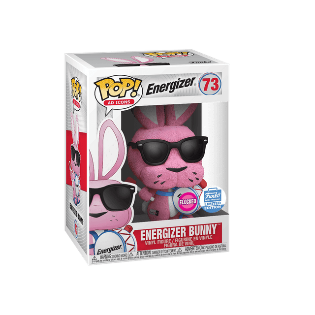 energizer bunny limited edition flocked pink background 73