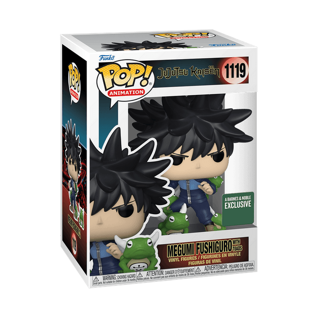 megumi fushiguro with toads a barnes noble exclusive green background 1119