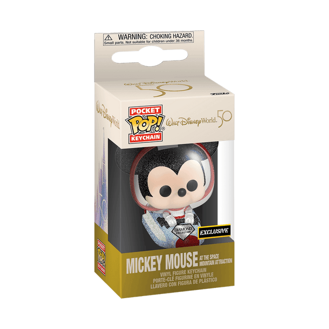 mickey mouse at the space mountain attraction exclusive yellow black diamond