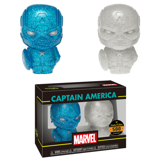 captain america light blue silver limited edition 2 pack