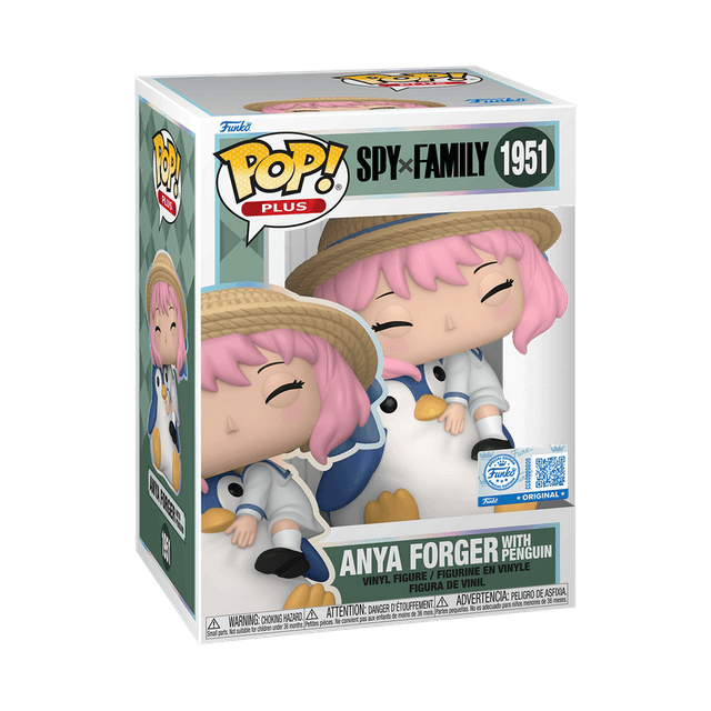 anya forger with penguin original blue 1951