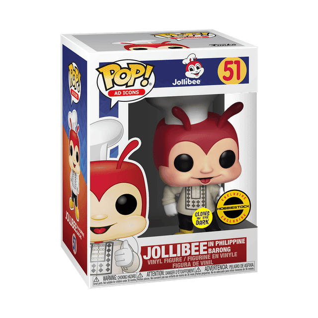 jollibee in philippine barong hobbiestock yellow glows the dark 51