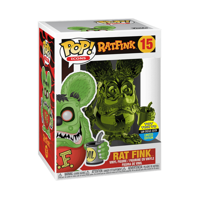 rat fink green chrome summer convention 15