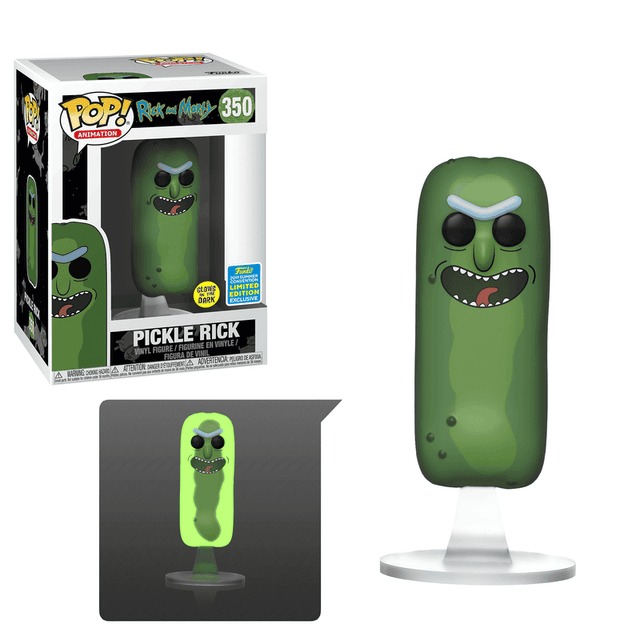 pickle rick px san diego glows in the dark 350