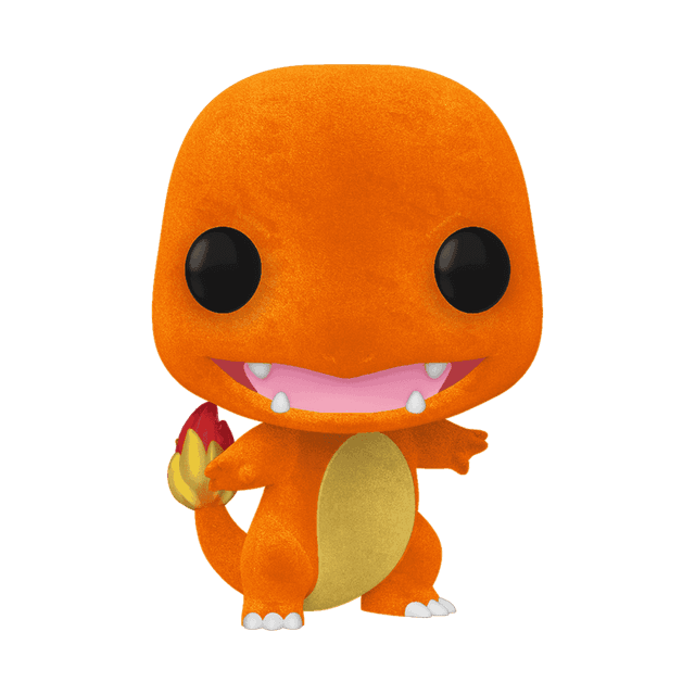 charmander emerald city comic con flocked pink background 455