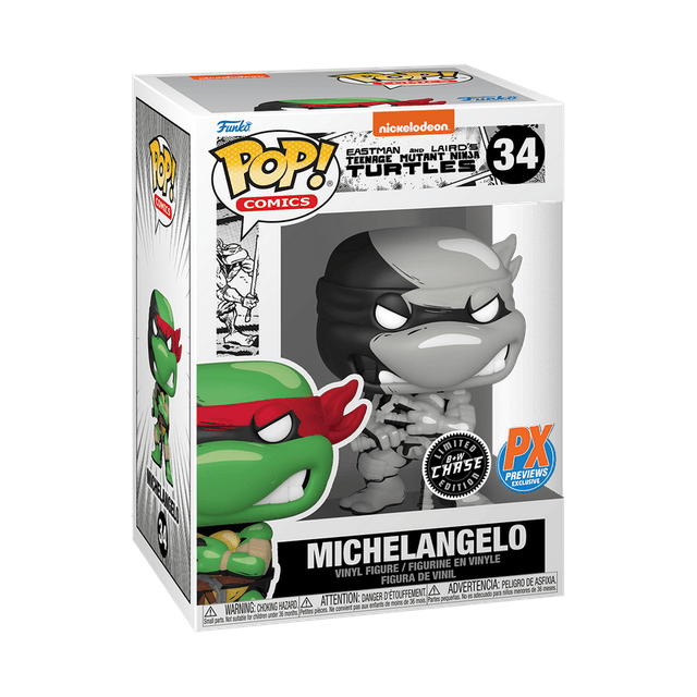 michelangelo special edition b w chase 34