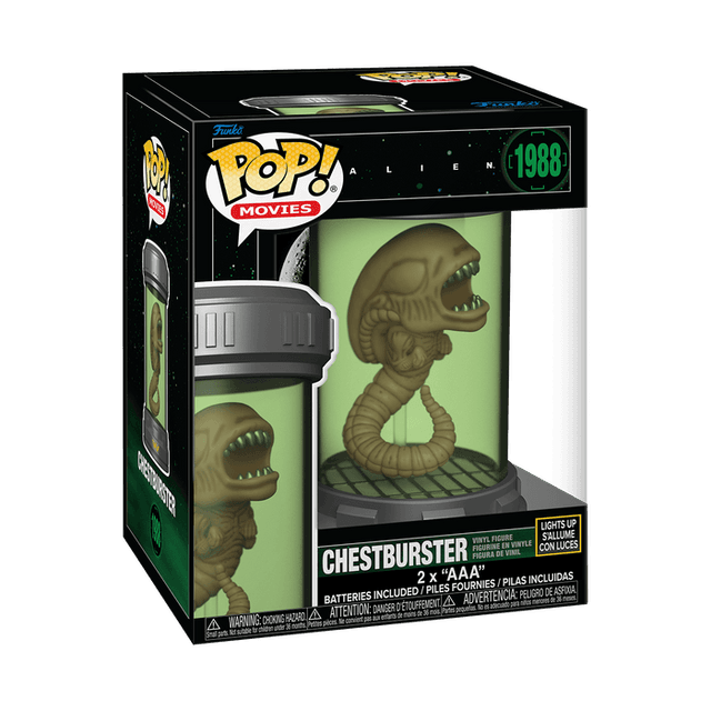 chestburster lights up s allume con luces 1988