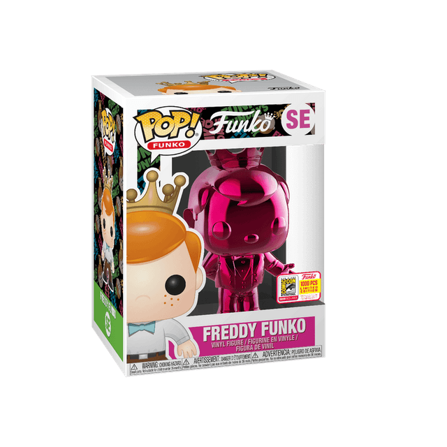 freddy pink chrome san diego comic con