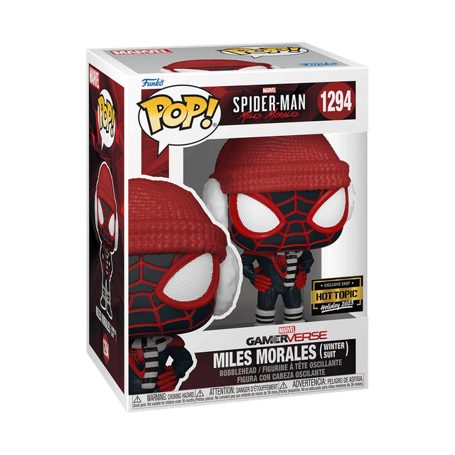 miles morales winter suit hot topic holiday 1294