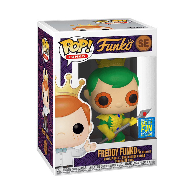 freddy as the merman box of fun