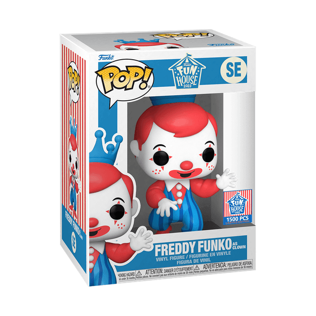 freddy as clown fun house