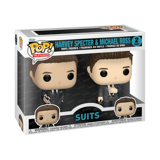 harvey specter michael ross 2 pack