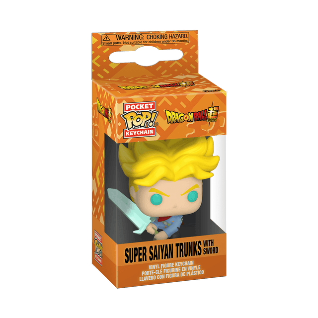 super saiyan trunks with sword