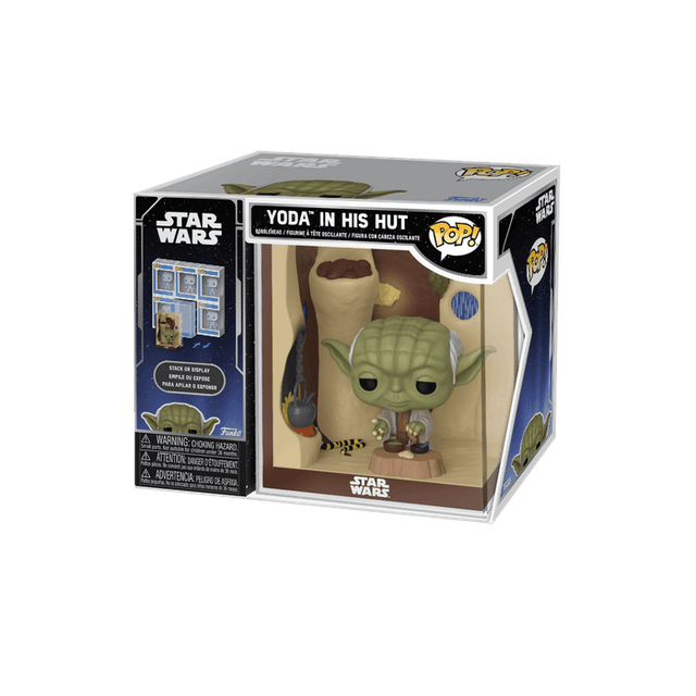 yoda in his hut