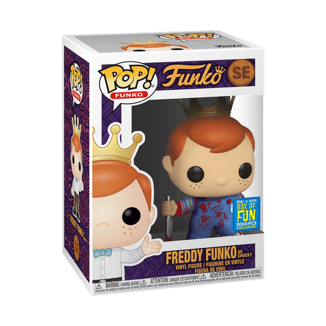 freddy as chucky bloody box of fun