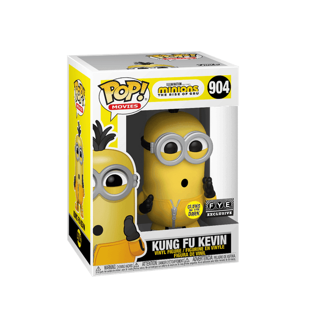 kung fu kevin fye exclusive black background glows in the dark 904