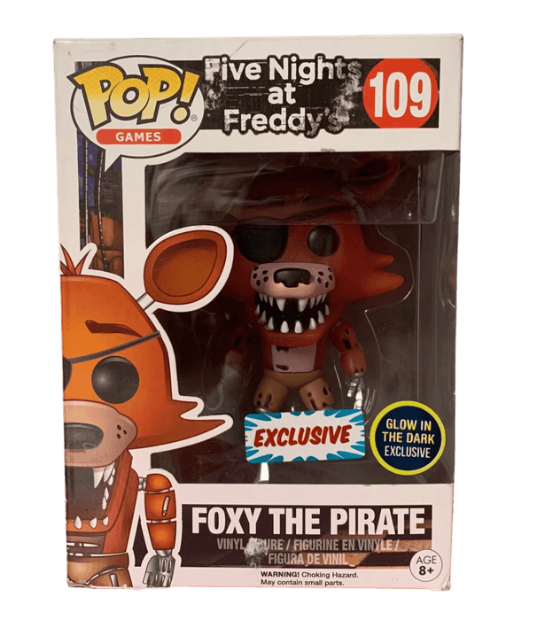 foxy the pirate exclusive glow in dark 109