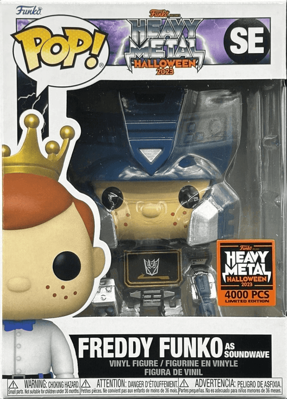 freddy as soundwave heavy metal halloween