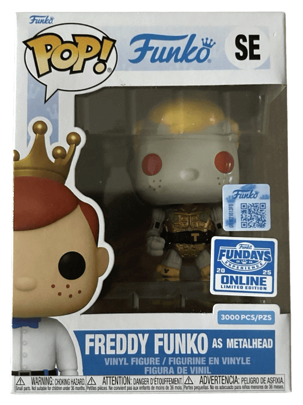 freddy as metalhead fundays online qr code