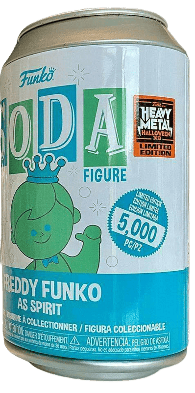 freddy as spirit green glow heavy metal halloween