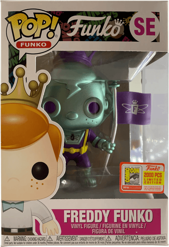 freddy space robot teal san diego comic con
