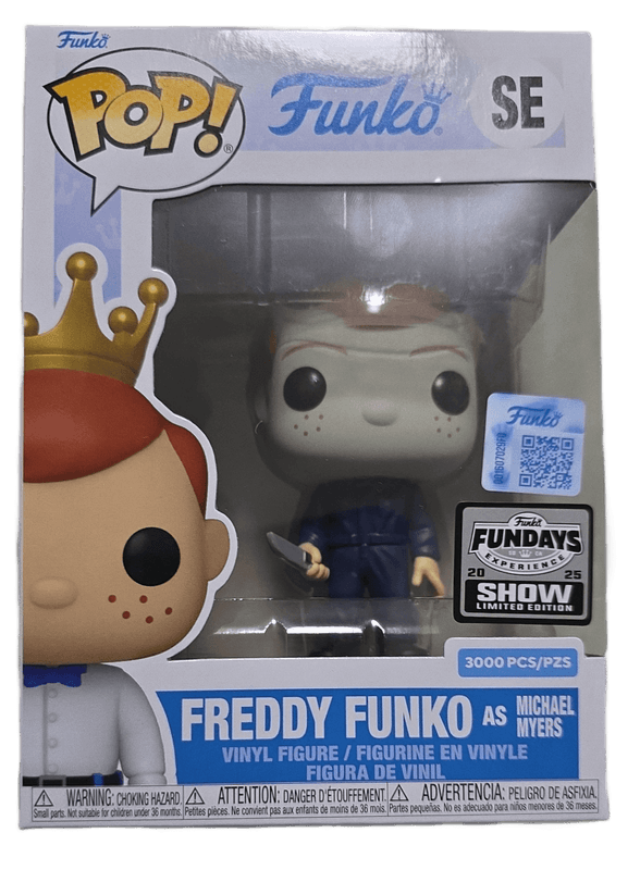 freddy as michael myers fundays show qr code