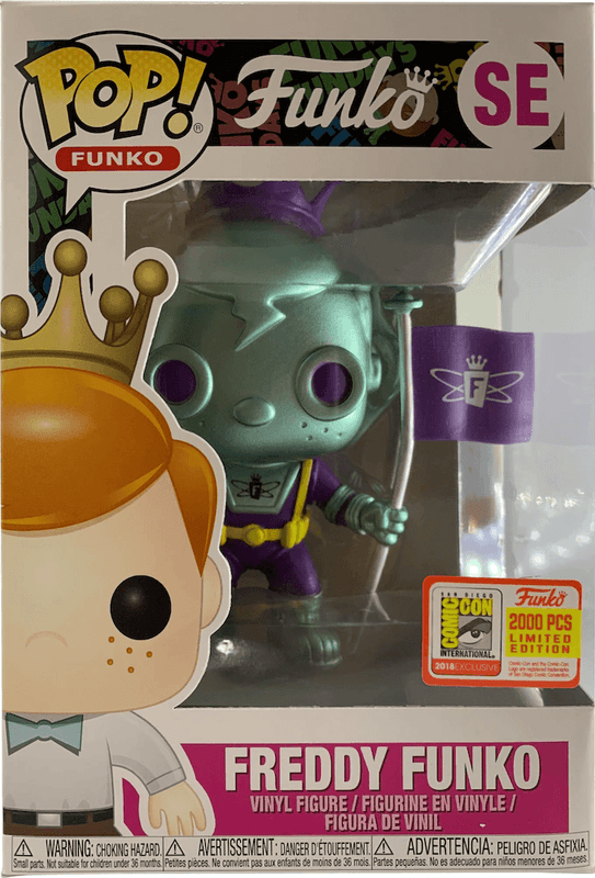 freddy space robot teal san diego comic con