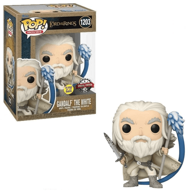 gandalf the white special edition glows in dark 1203