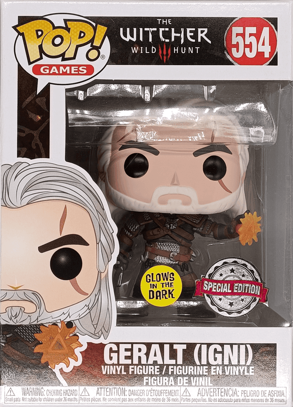 geralt igni special edition glows in the dark 554