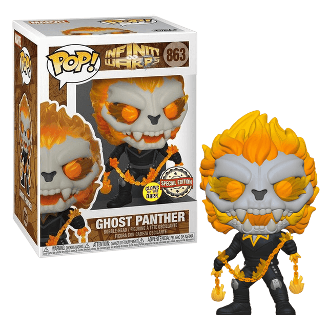ghost panther special edition glows in the dark 863