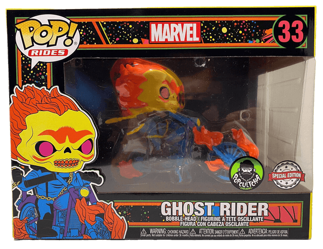 ghost rider blacklight popcultcha special edition 33